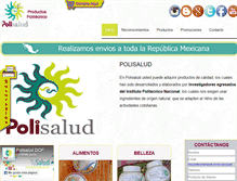 Tablet Screenshot of polisalud.mx